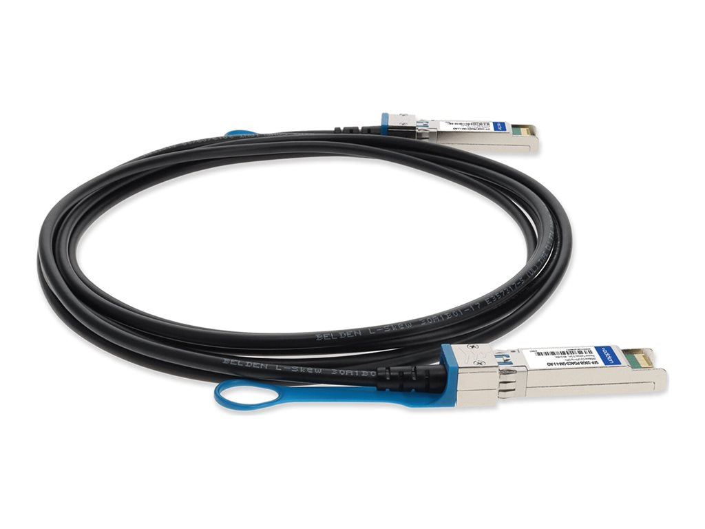 AddOn - 10GBase-CU direct attach cable - TAA Compliant - SFP+ to SFP+ - 1.6 ft - twinaxial - SFF-8431/SFF-8432/INF-8074i - passive SFP-10GB-PDAC0-5M-I-J-AO