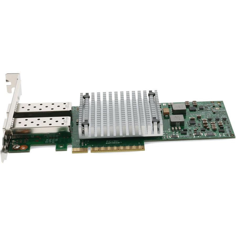 AddOn 10Gbs Dual Open SFP+ Port PCIe 3.0 x8 Network Interface Card w/ISCSI Initiator