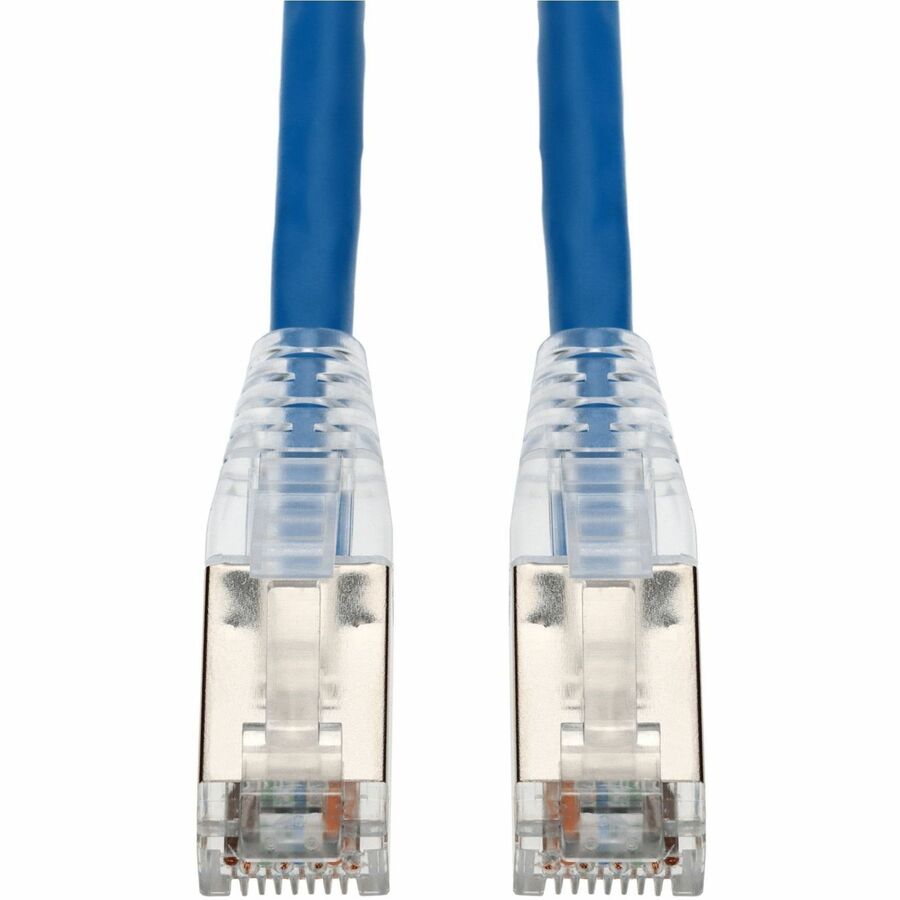 AddOn 20ft Blue CAT 6 Shielded PVC Ethernet Cable Snagless Bubble Boot RJ-45 M/M ADD-20FCAT6S-BE
