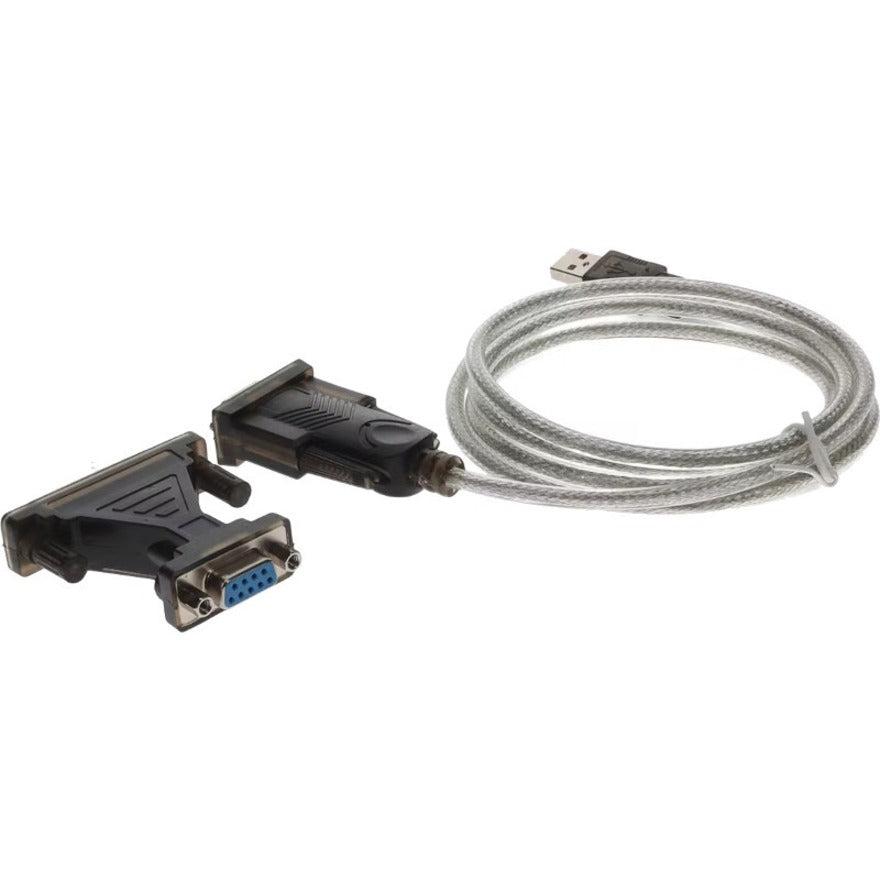 AddOn 5ft USB 2.0 (A) Male to DB-25 Male Adapter Cable