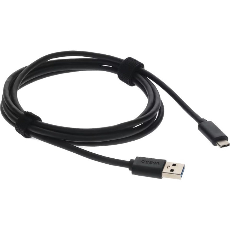 AddOn 6ft USB 3.1 (C) Male to USB 3.0 (A) Male Black Adapter Cable USBC2USB6F