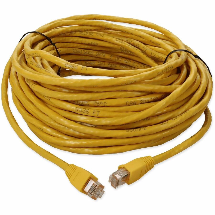 AddOn Cat.6 UTP Patch Network Cable ADD-100FCAT6-YW