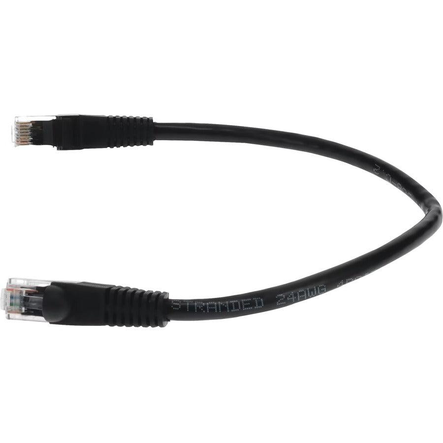 AddOn Cat.6 UTP Patch Network Cable ADD-10FCAT6-BK-TAA