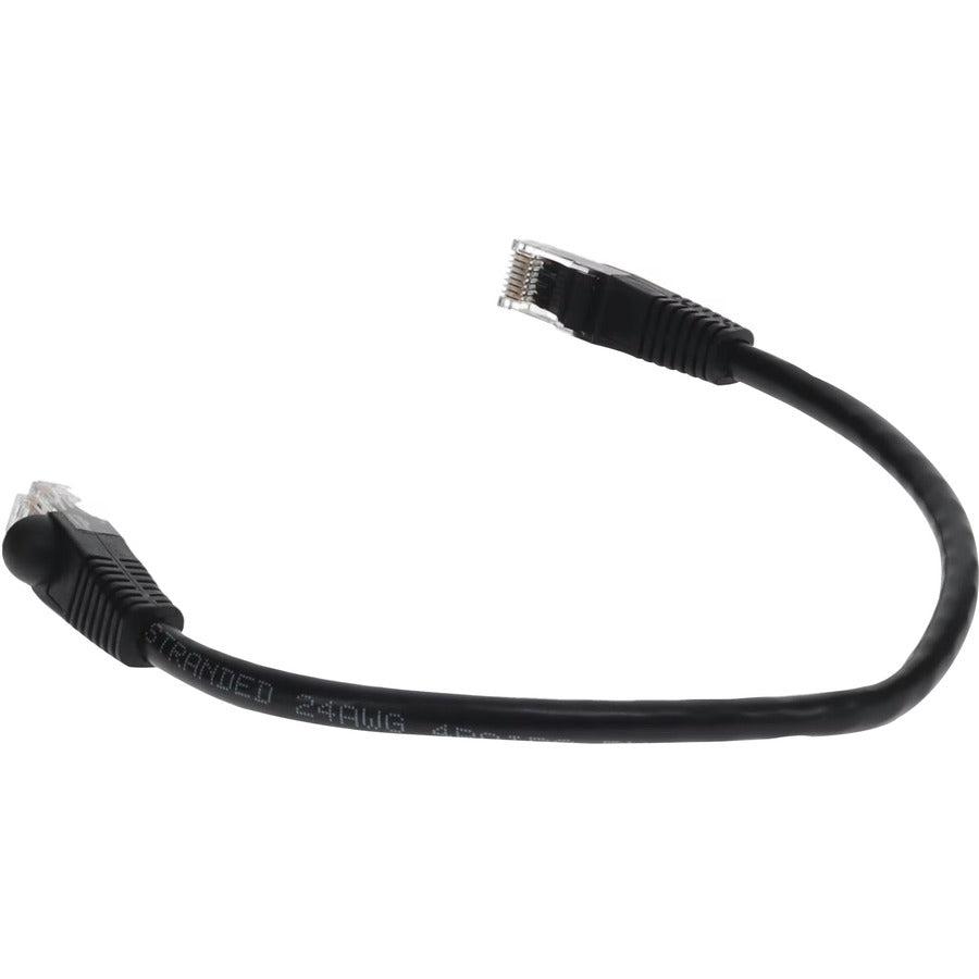 AddOn Cat.6 UTP Patch Network Cable ADD-10FCAT6-BK-TAA