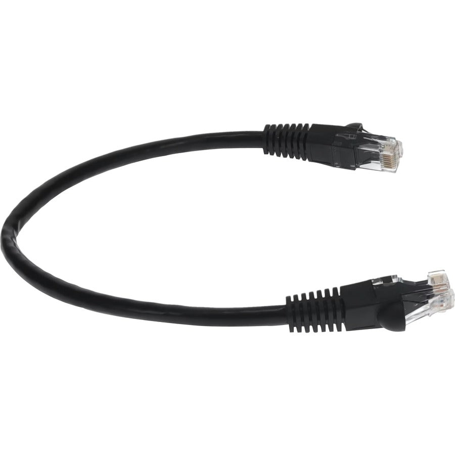 AddOn Cat.6 UTP Patch Network Cable ADD-10FCAT6-BK-TAA