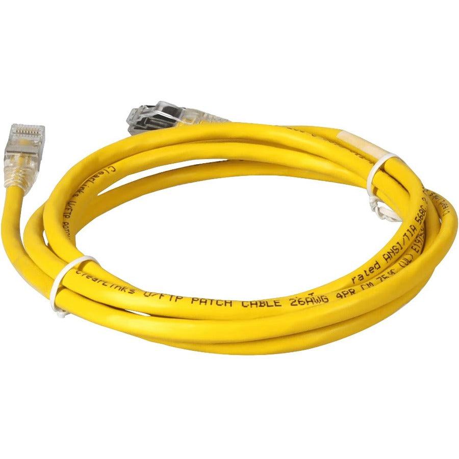 AddOn Cat.6a STP Patch Network Cable ADD-1FCAT6AS-YW