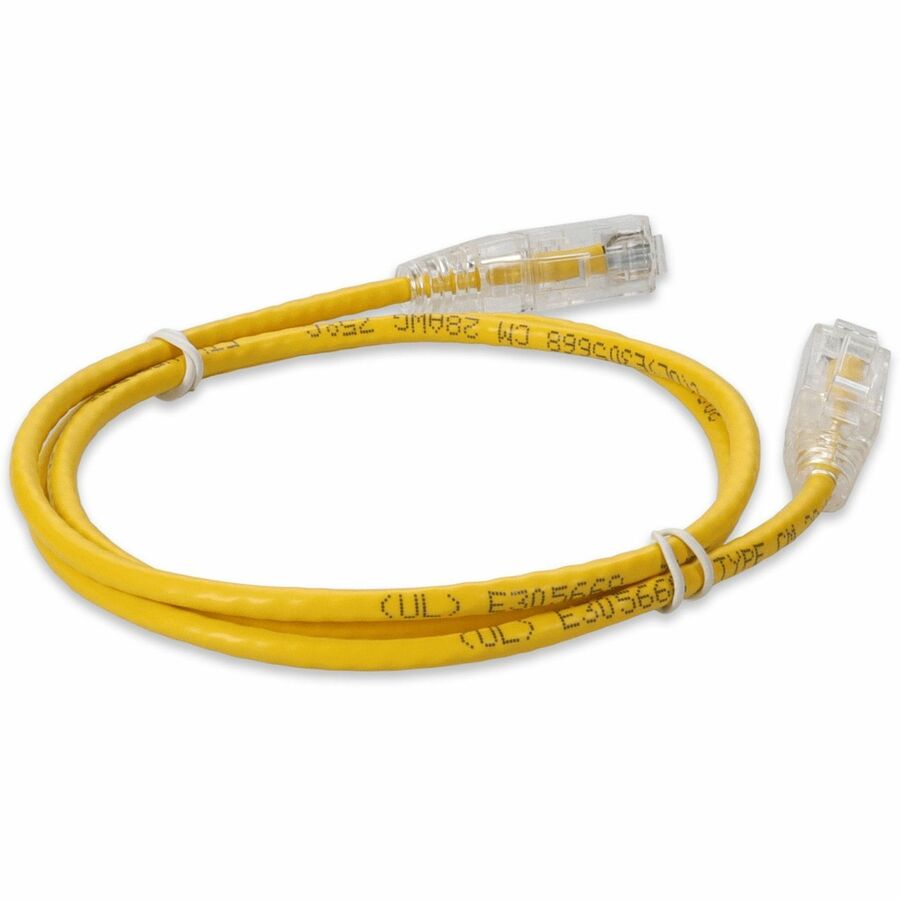 AddOn Cat.6a UTP Patch Network Cable ADD-3FSLCAT6A-YW