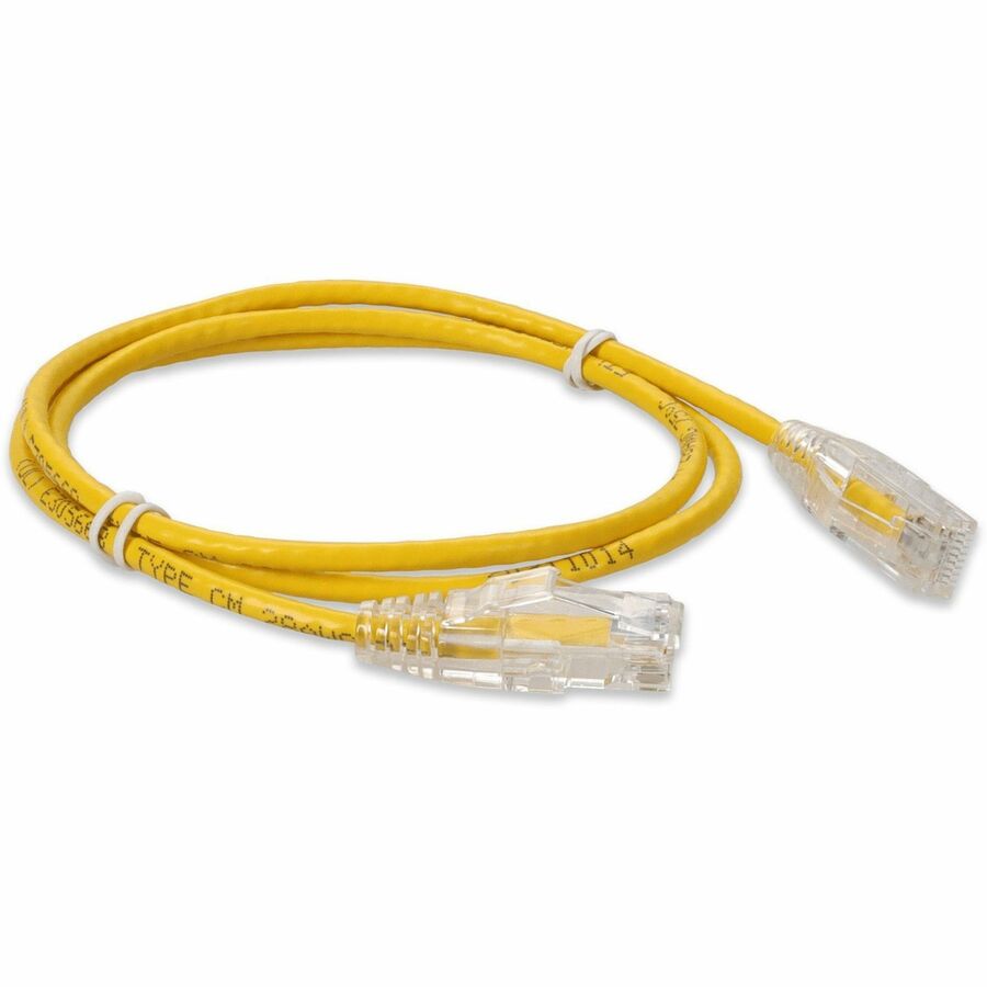 AddOn Cat.6a UTP Patch Network Cable ADD-3FSLCAT6A-YW