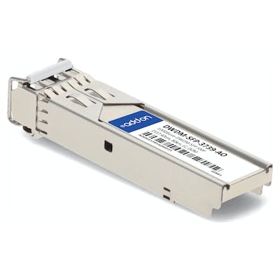 AddOn Cisco DWDM-SFP-3739 Compatible TAA Compliant 1000Base-DWDM 100GHz SFP Transceiver (SMF, 1537.40nm, 80km, LC, DOM) DWDM-SFP-3739-AO