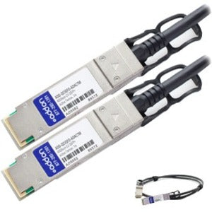 AddOn Cisco QSFP-H40G-ACU7M to Dell Force10 CBL-QSFP-40GE-7M Compatible TAA Compliant 40GBase-CU QSFP+ to QSFP+ Direct Attach Cable (Active Twinax, 7m) ADD-QCIQFO-ADAC7M