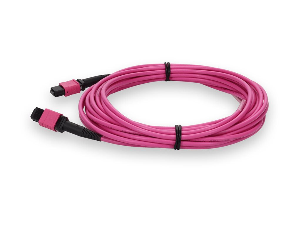 AddOn - Crossover cable - MPO/PC multi-mode (F) to MPO/PC multi-mode (F) - 6 m - fiber optic - 50 / 125 micron - OM3/OM4 - OFNR ADD-MPOMPO-6M5OM4-MA