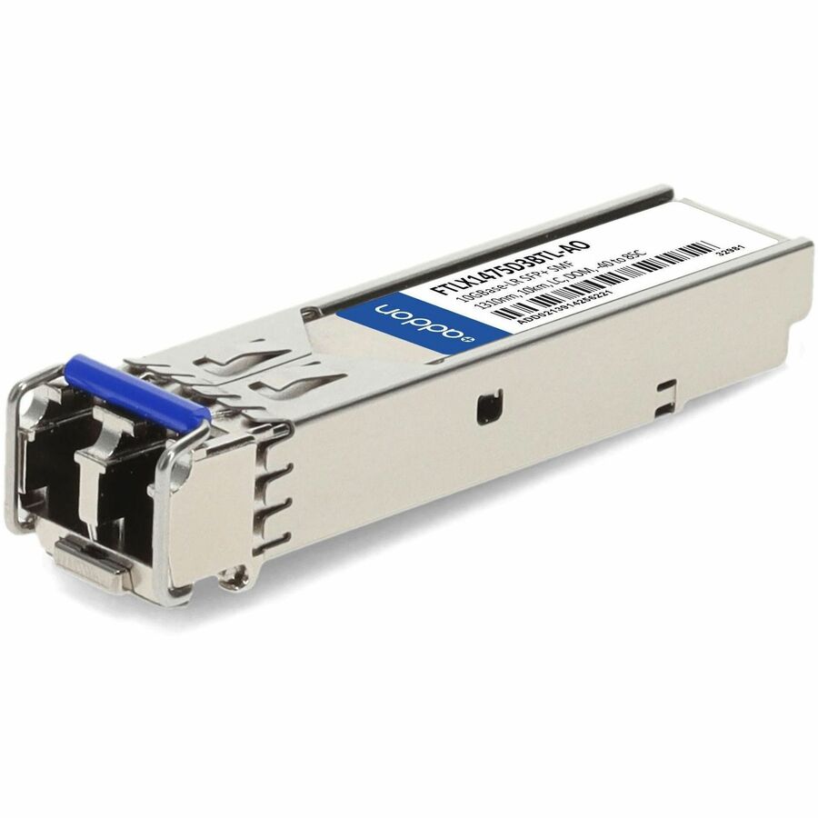 AddOn Finisar SFP+ Module - For Data Networking, Optical Network - 1 x LC 10GBase-LR