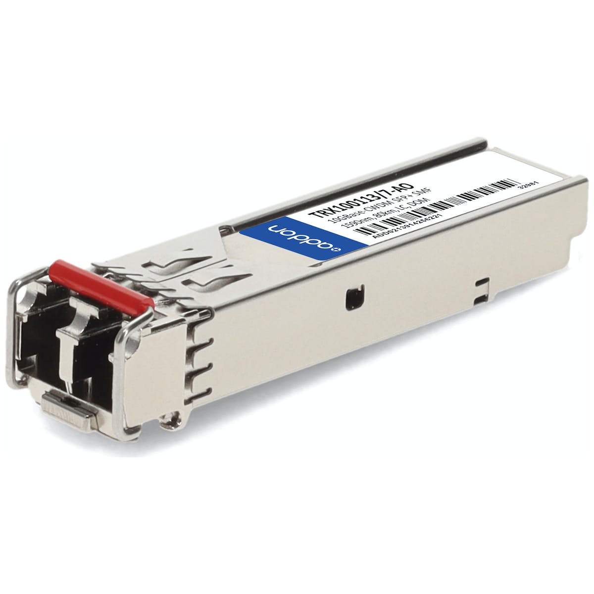 AddOn Infinera TRX100113/7 Compatible TAA Compliant 10GBase-CWDM SFP+ Transceiver (SMF, 1590nm, 80km, LC, DOM) TRX100113/7-AO