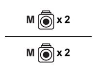 AddOn - Patch cable - LC single-mode (M) to LC single-mode (M) - 2 m - fiber optic - duplex - 9 / 125 micron - OS2 - OFNR - riser, ADD-LC-LC-UB2M9SMF