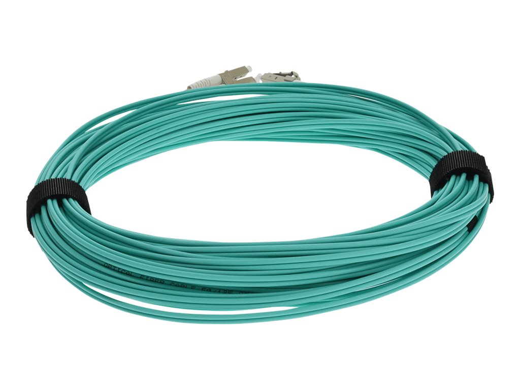 AddOn - Patch cable - LC/UPC multi-mode (M) to LC/UPC multi-mode (M) - 18 m - fiber optic - duplex - 50 / 125 micron - OM4 - ADD-LC-LC-1-8M5OM4