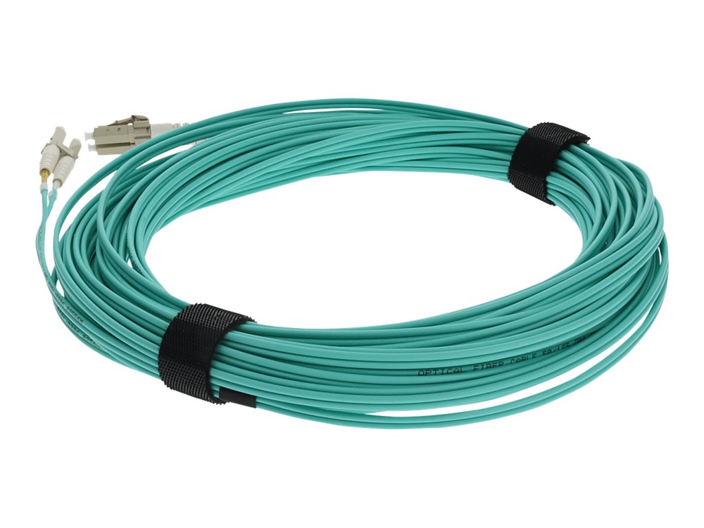 AddOn - Patch cable - LC/UPC multi-mode (M) to LC/UPC multi-mode (M) - 18 m - fiber optic - duplex - 50 / 125 micron - OM4 - ADD-LC-LC-1-8M5OM4