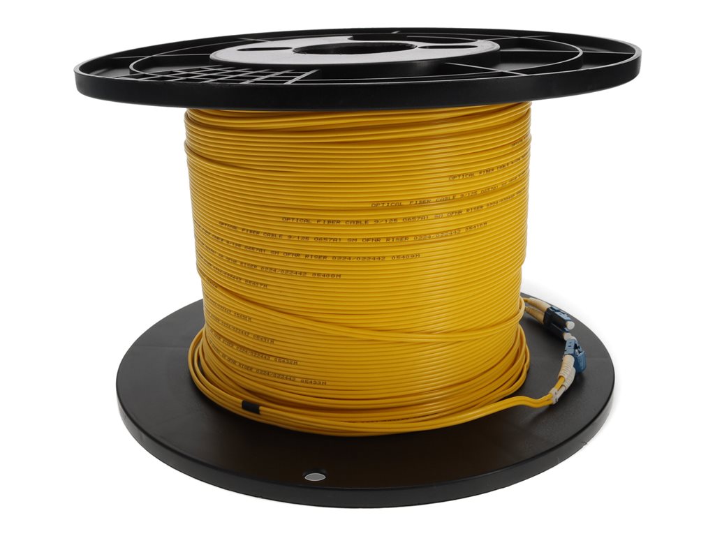 AddOn - Patch cable - LC/UPC single-mode (M) to LC/UPC single-mode (M) - 55 m - fiber optic - duplex - 9 / 125 micron - OS2 - ADD-LC-LC-5-5M9SMF