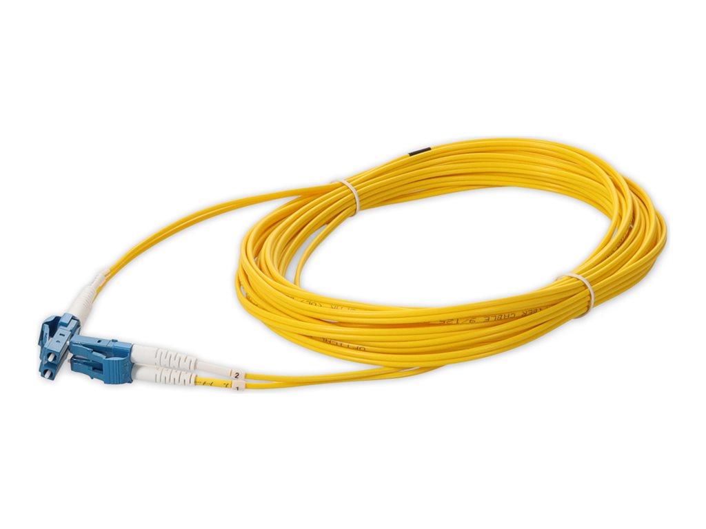AddOn - Patch cable - LC/UPC single-mode (M) to LC/UPC single-mode (M) - 55 m - fiber optic - duplex - 9 / 125 micron - OS2 - ADD-LC-LC-5-5M9SMF