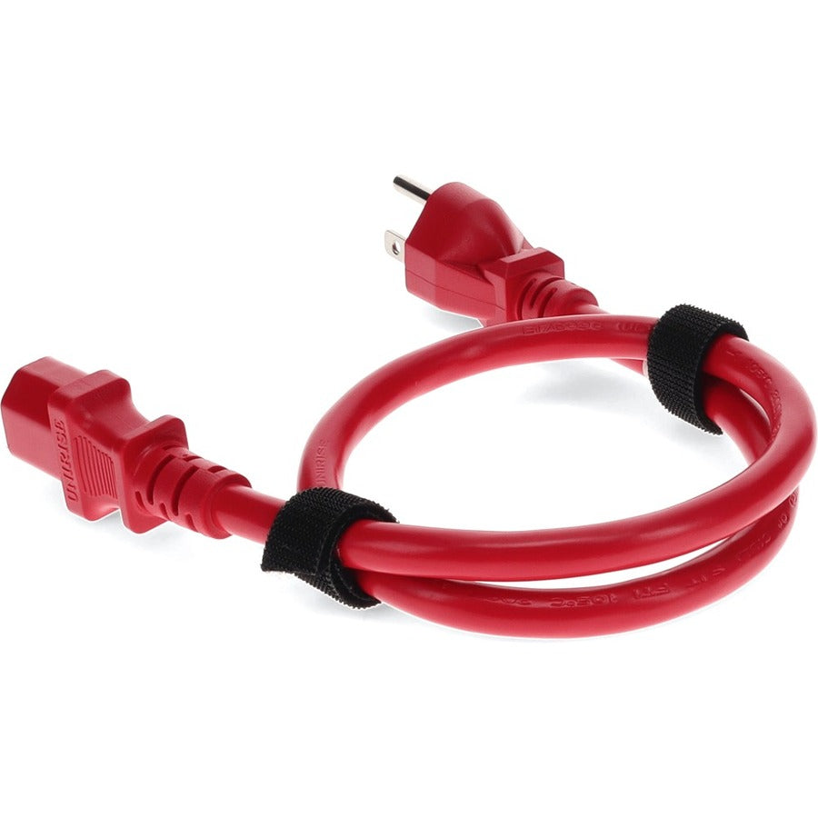 AddOn Power Extension Cord ADD515P2C1314AWG3FTR
