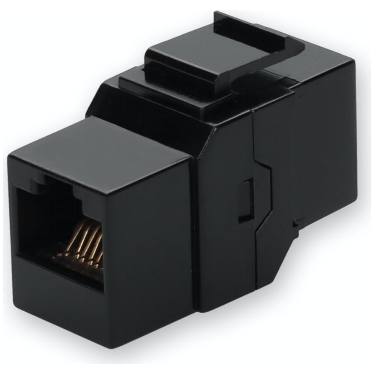 AddOn RJ-45 (Female) to RJ-45 (Female) Black Cat6 UTP Copper Connector ADD-C6UCP-BK
