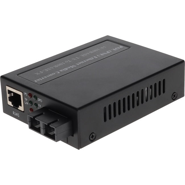 Addon 10/100Base-Tx(Rj-45) To 100Base-Fx(Sc) Mmf 1310Nm 2Km Poe Media Converter Add-Fmcp-Fx-Sc