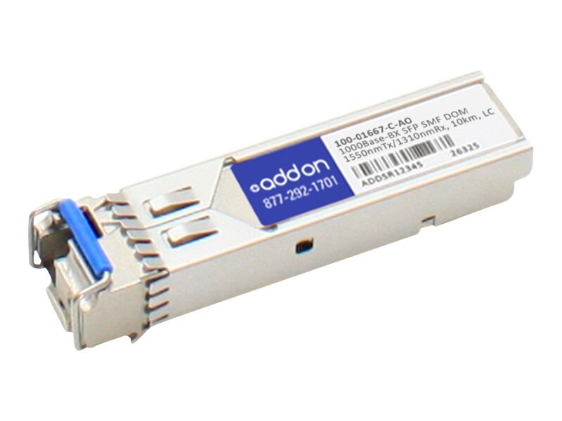 Addon Calix 100-01667-C Compatible Taa Compliant 1000Base-Bx Sfp Transceiver (Sm