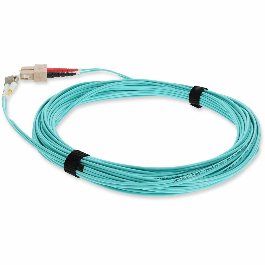 Addon Networks 3M Lc/Sc Fibre Optic Cable Om4 Turquoise