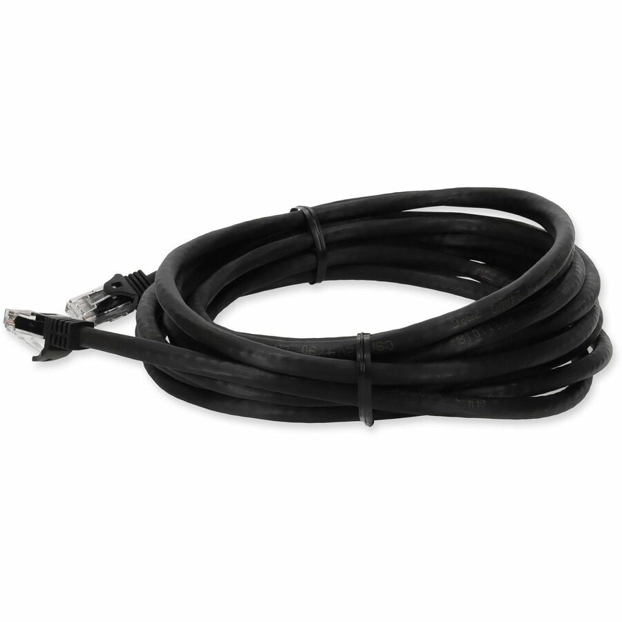 Addon Networks Add-25Fcat6A-Bk Networking Cable Black 7.62 M Cat6A U/Utp (Utp)