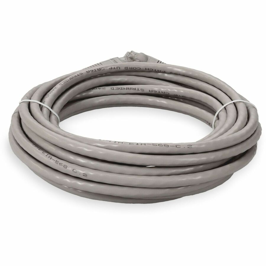 Addon Networks Add-50Fcat6A-Gy Networking Cable Grey 15.24 M Cat6A U/Utp (Utp)