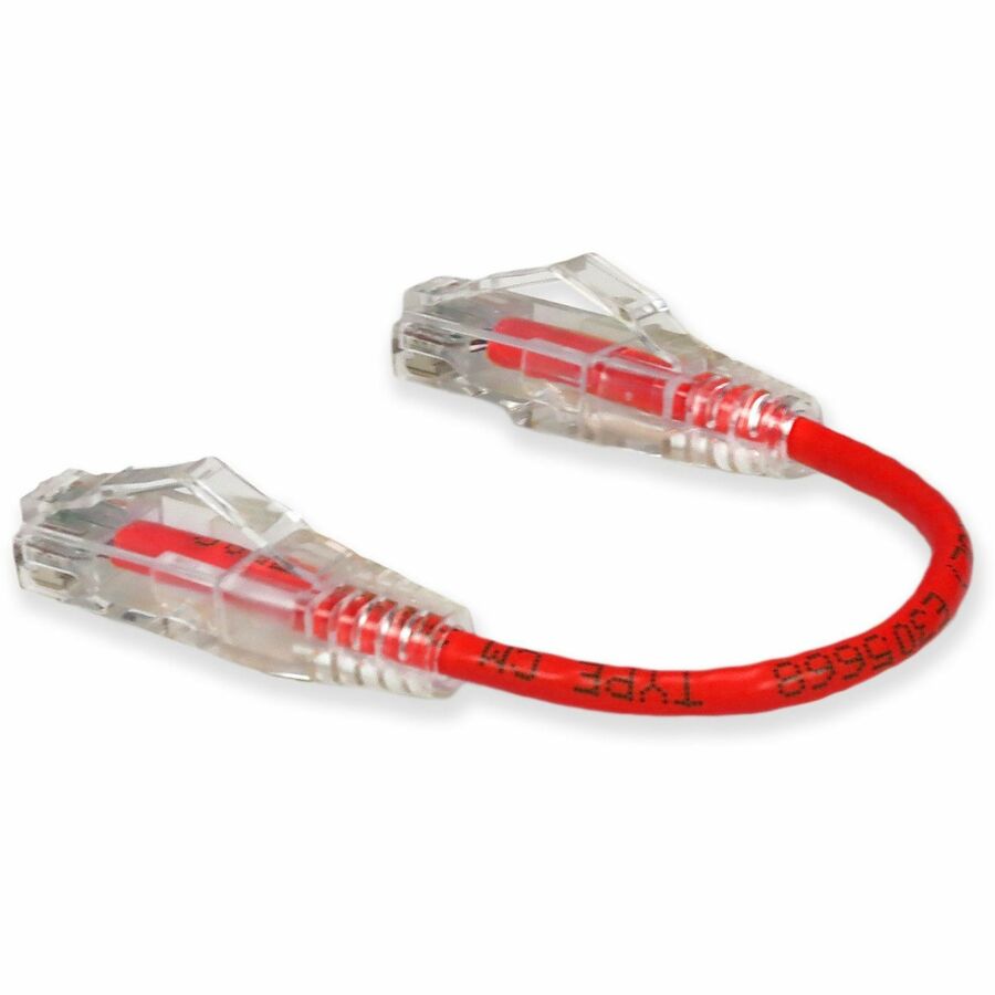 Addon Networks Add-6Inslcat6-Rd Networking Cable Red 0.15 M Cat6 U/Utp (Utp)