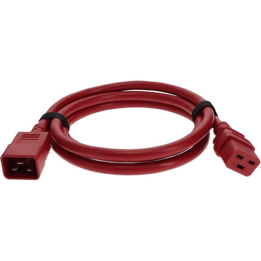 Addon Networks Add-C192C2012Awg6Ft-Rd Power Cable Red 1.83 M