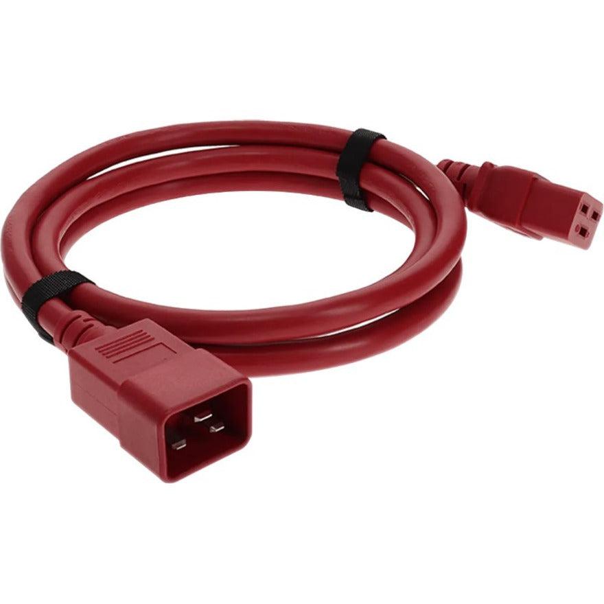 Addon Networks Add-C192C2012Awg6Ft-Rd Power Cable Red 1.83 M