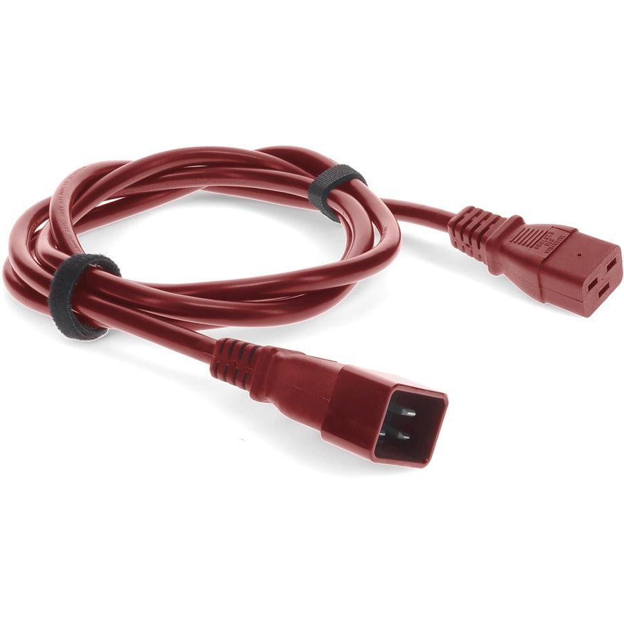 Addon Networks Add-C192C2016Awg3Ftrd Power Cable Red 0.91 M C20 Coupler C19 Coupler