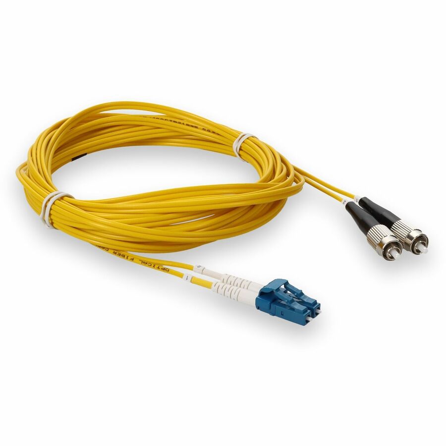 Addon Networks Add-Lc-Fc-5M9Smf Fibre Optic Cable 5 M Os1 Yellow