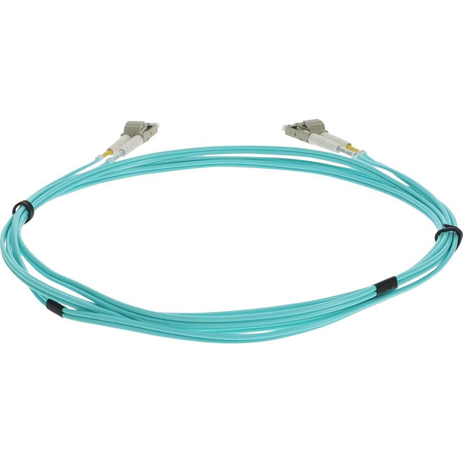 Addon Networks Add-Lc-Lc-3-5M5Om4 Fibre Optic Cable 3.5 M Lomm Om4 Aqua Colour
