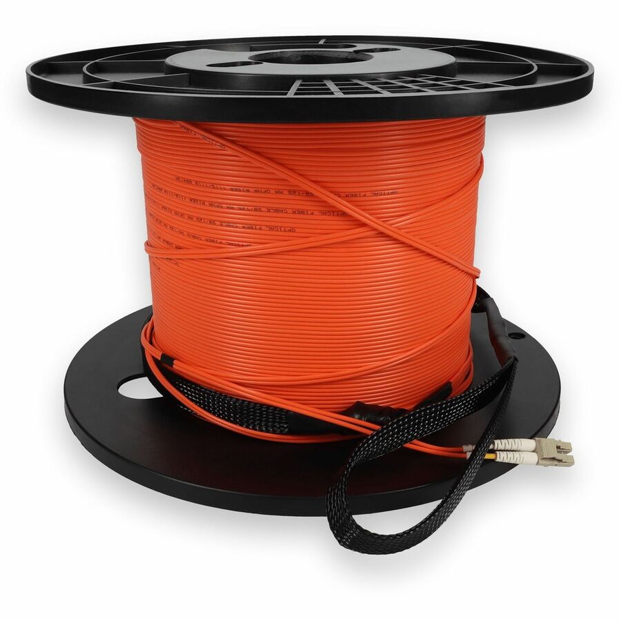 Addon Networks Add-Lc-Lc-475F5Om2Pe Fibre Optic Cable 152.4 M 2X Lc Ofnr Om2 Orange