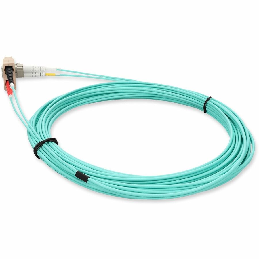 Addon Networks Add-Sc-Lc-9M5Om4Lz Fibre Optic Cable 9 M Om4 Aqua Colour