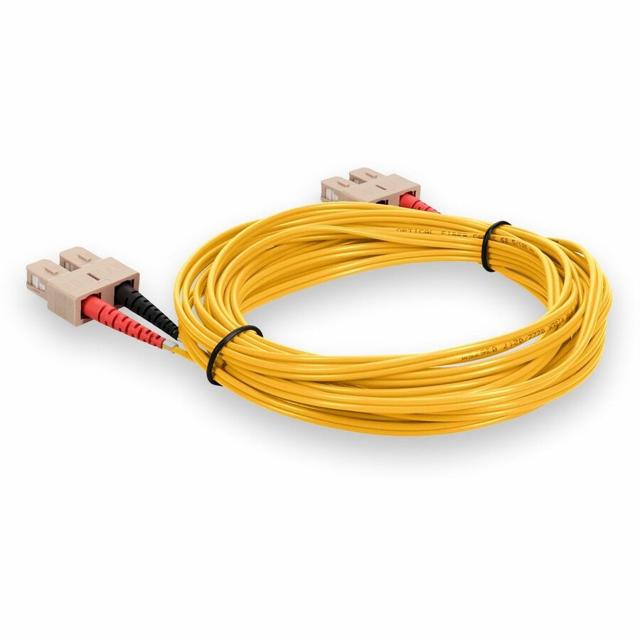 Addon Networks Add-Sc-Sc-3M6Mmf-Yw Fibre Optic Cable 3 M Cmr Om1 Yellow