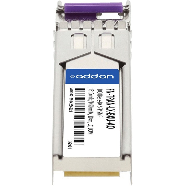 Addon Networks Fn-Tran-Lx-Bxu-Ao Network Transceiver Module Fiber Optic 1000 Mbit/S Sfp
