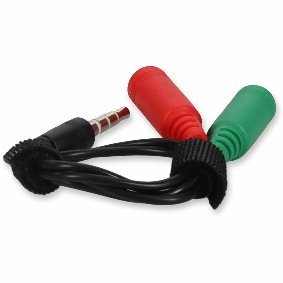 Addon Networks Hsffm-5Pk Audio Cable 3.5Mm 2 X 3.5Mm Black