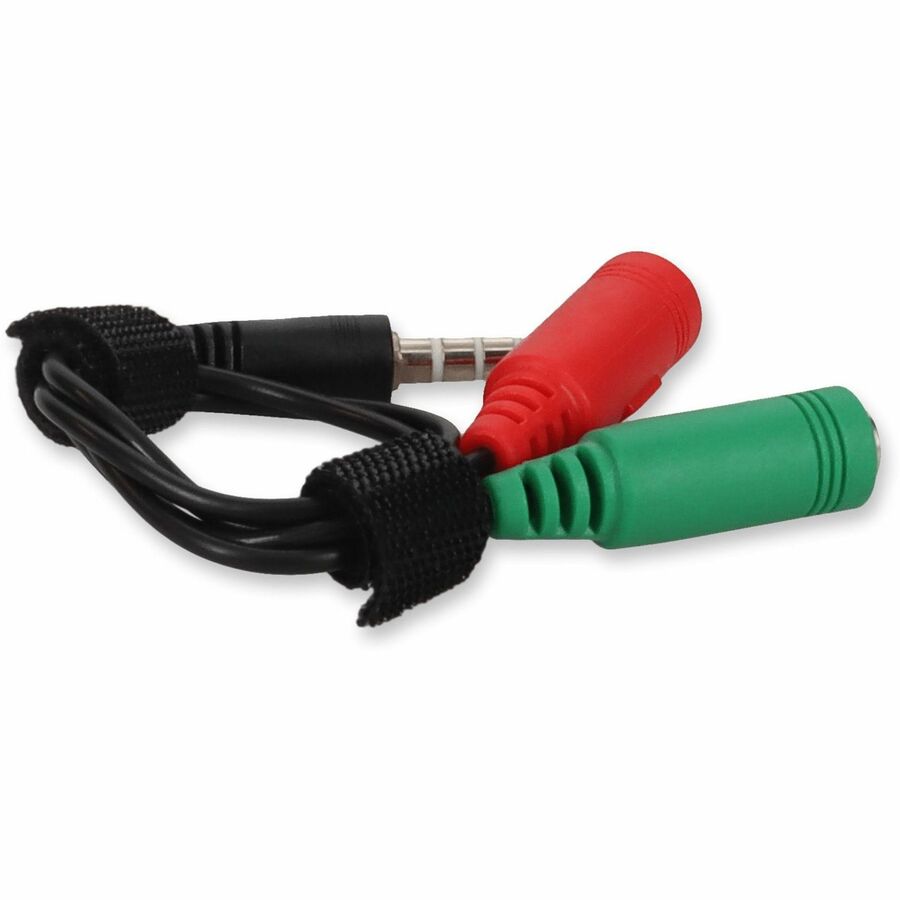 Addon Networks Hsffm-5Pk Audio Cable 3.5Mm 2 X 3.5Mm Black