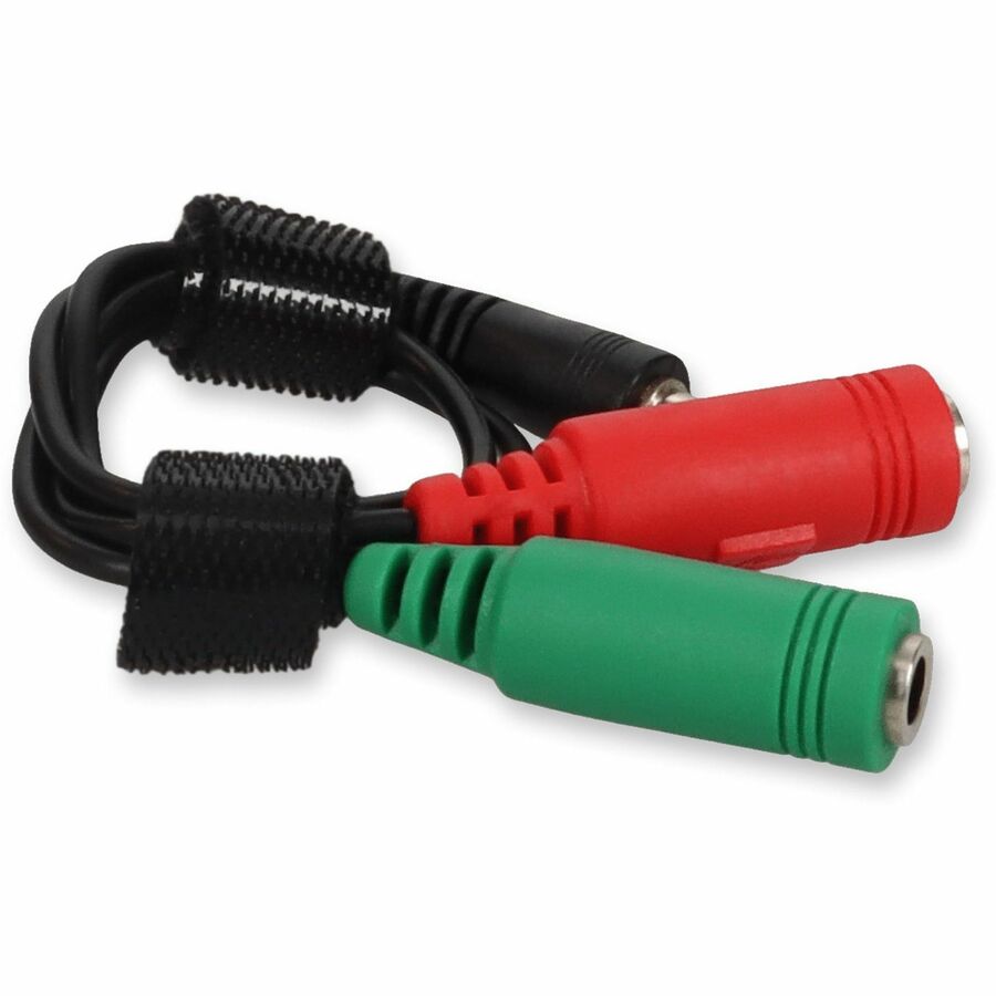 Addon Networks Hsffm-5Pk Audio Cable 3.5Mm 2 X 3.5Mm Black