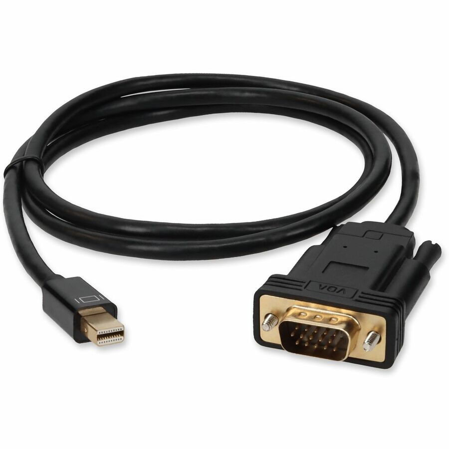 Addon Networks Mdisport2Vgamm6B Video Cable Adapter 2 M Mini Displayport Vga (D-Sub) Black