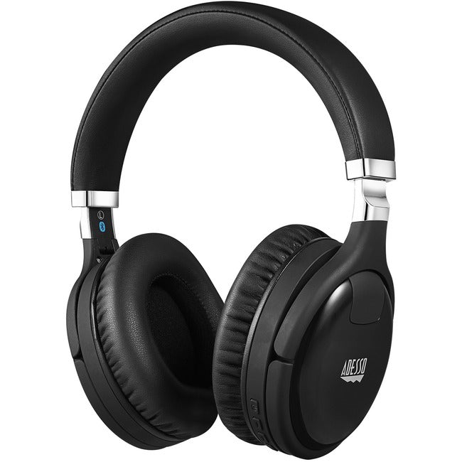 Adesso Bluetooth Active Noise Cancellation Stereo Headsets With Built-In Clear V