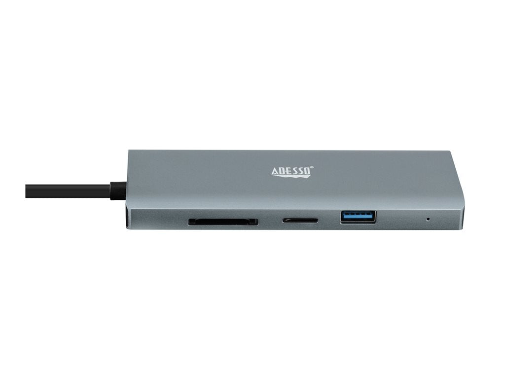 Adesso - Docking station - USB-C - 2 x HDMI - 1GbE - TAA Compliant AUH-4040-3