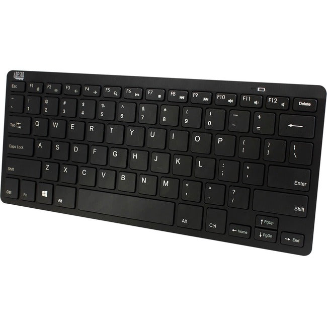 Adesso Slimtouch Bluetooth 3.0 Wireless Mini Keyboard, Low Profile Scissors Swit