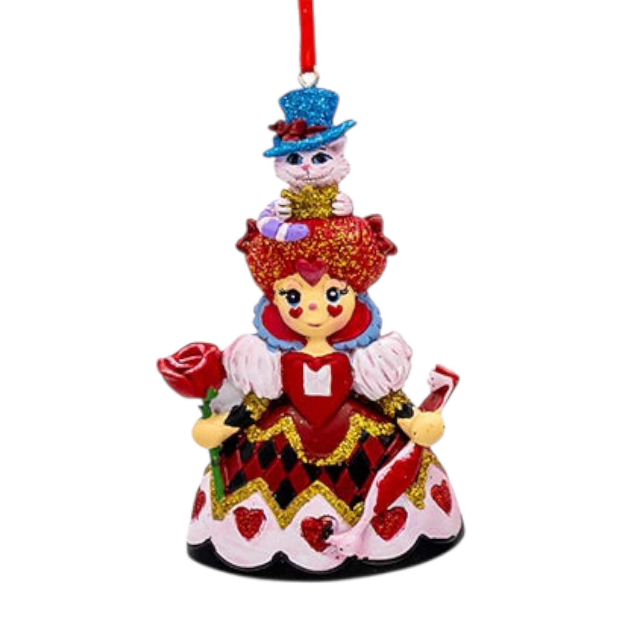 Alice in Wonderland Collection – Queen of Hearts Ornament