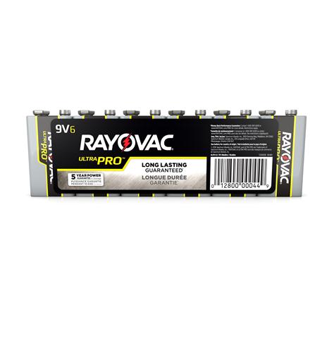 Alkaline Industrial 9V 6 Pack E302359600 RAY-AL-9V