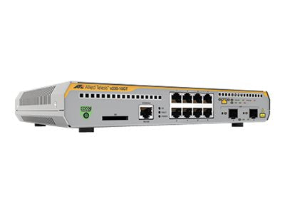 Allied Telesis AT x230-10GT - Switch - L2+ - managed - 8 x 10/100/1000 + 2 x Gigabit SFP - desktop, rack-mountable AT-X230-10GT-10