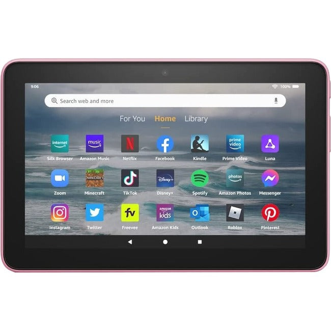 Amazon Fire 7 (12th Generation) Tablet - 7 HD - 2 GB - 16 GB Storage - Fire OS 8 - Rose" B0973RCKXC